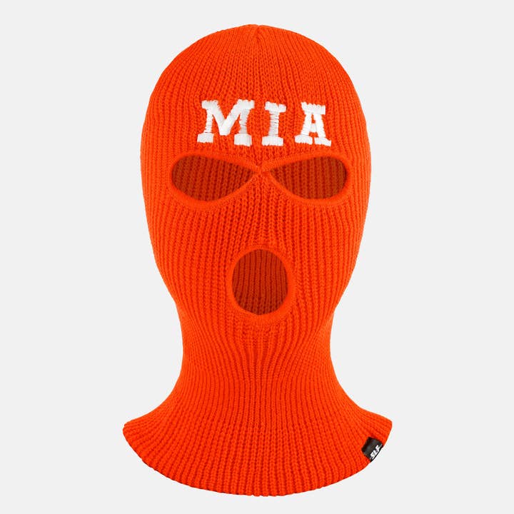 MIA Hot Orange skimasker voor wholesale door Sleefs