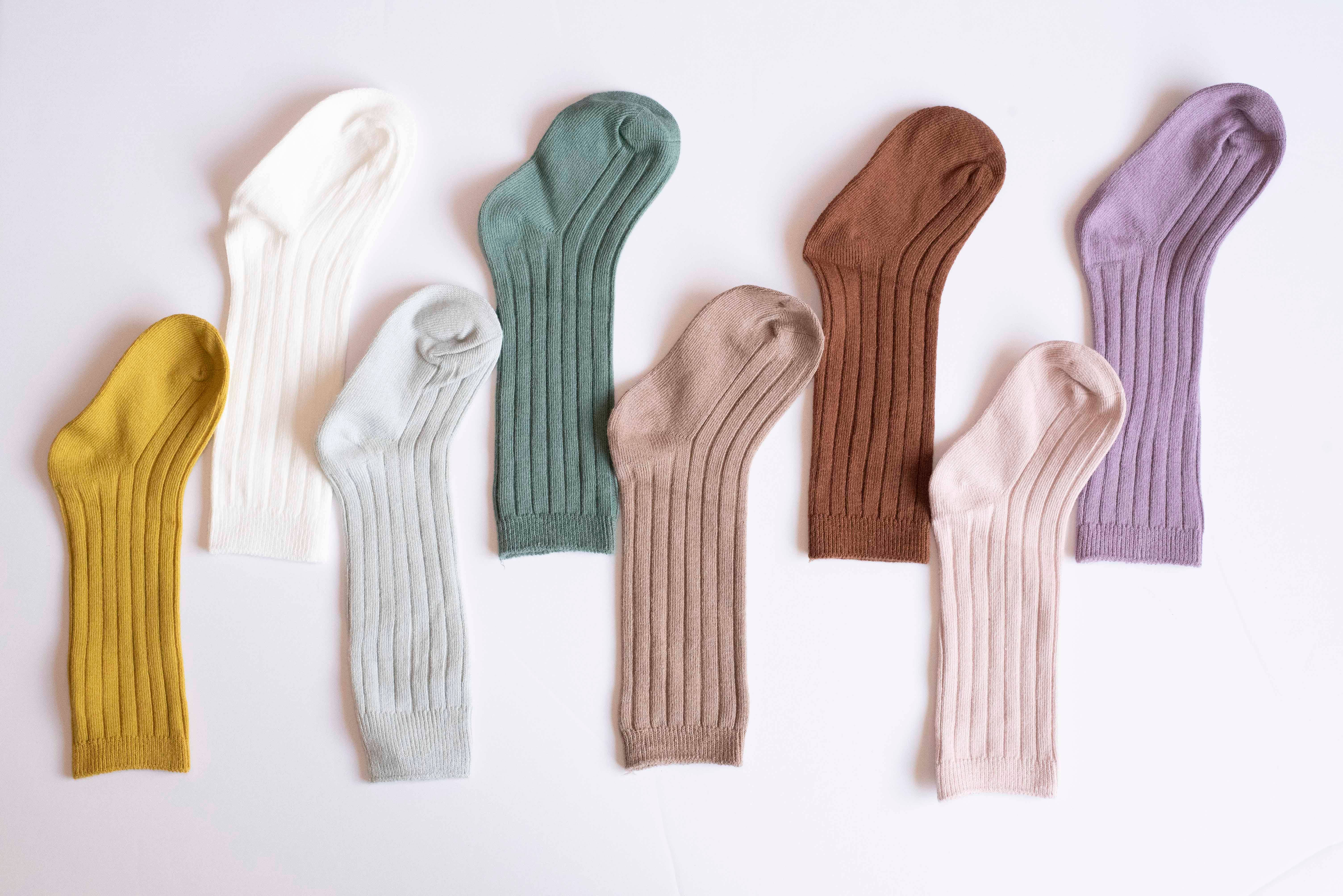 Little Organic Co - Vente Chaussettes – enfant et bébé - Chaussettes hautes genou douces en coton biologique pour enfants23