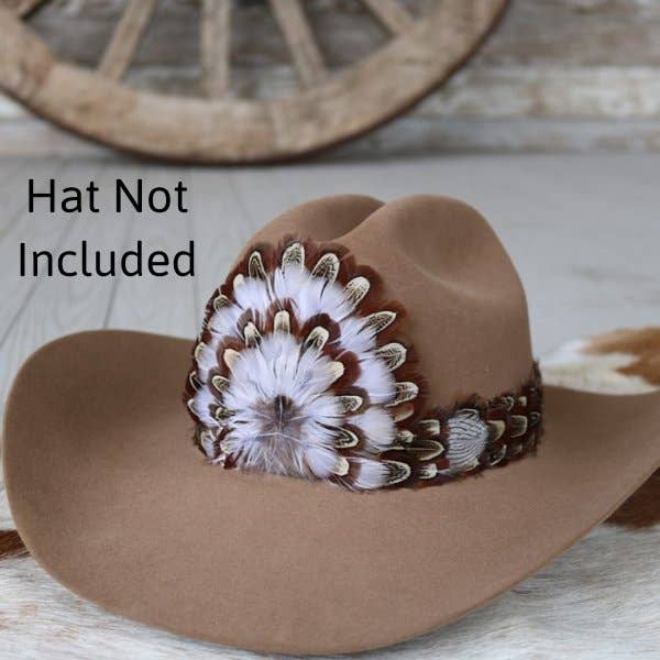 Willow Lane Hat Co. – wholesale Hat accessory – Women's – Feather Hat Band - Chute2