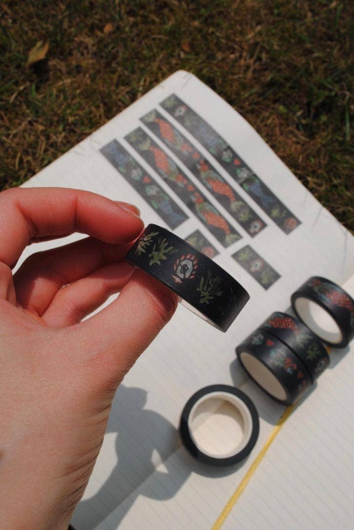 Tulips and Heather – wholesale Washi tape – Mermaid Fairytale Washi Tape5