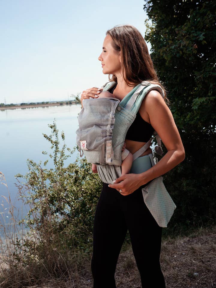 Baby Carrier Flip Performance Air Heart2Heart Mint for wholesale by KOKADI