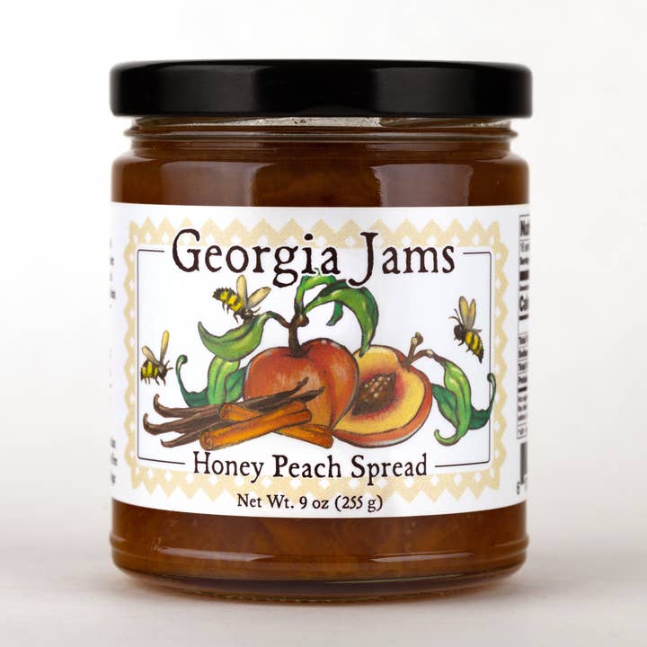 Honey Peach - 9 oz for wholesale by Georgia Jams