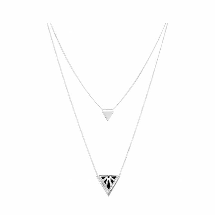 Collier Rise Drapé en argent pour la vente par House Thirteen