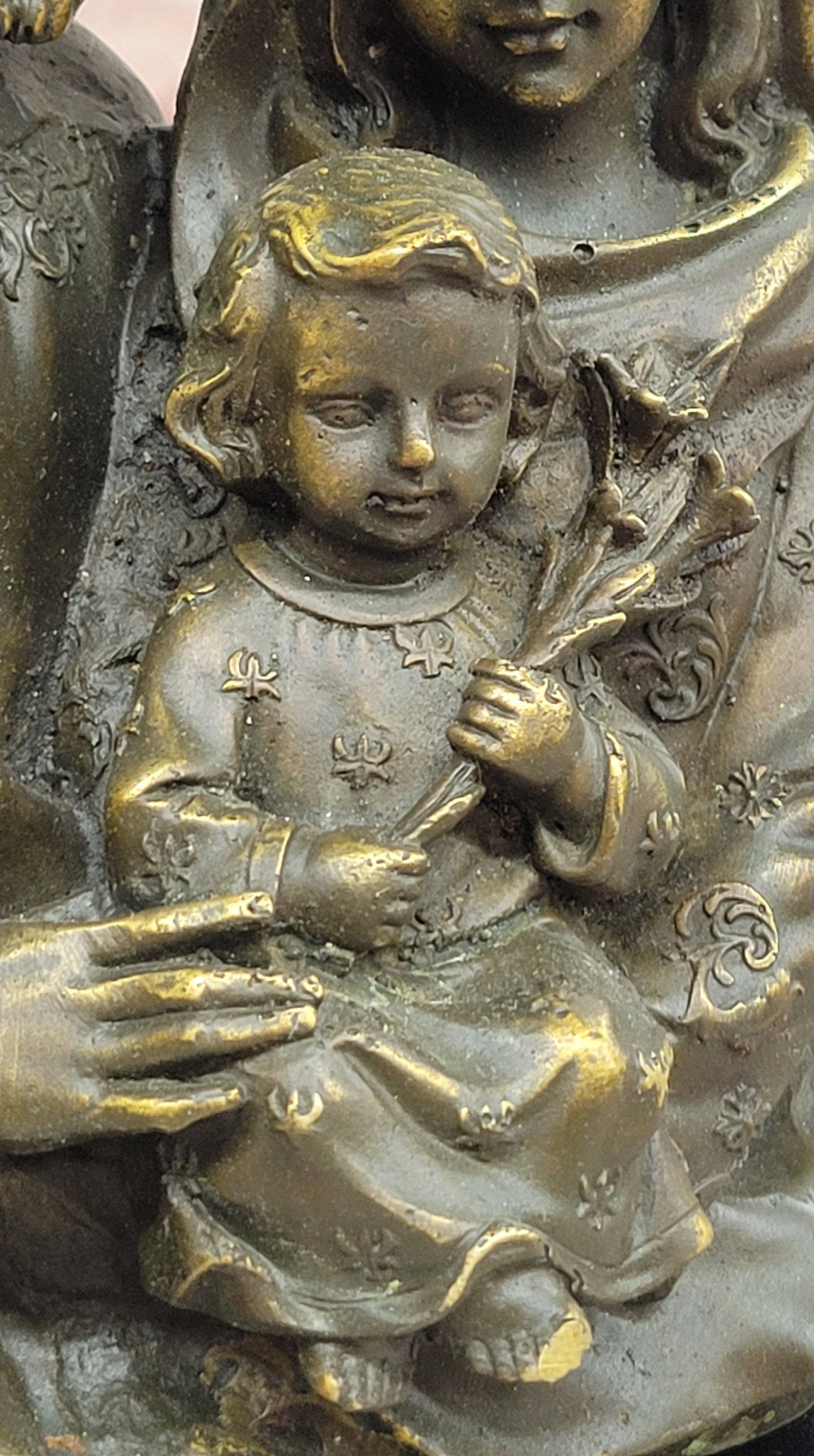 Bronzhaus - Wholesale Sculpture - Holy Family Bronze Statue – Jesus, Mary & Joseph Sculpture5