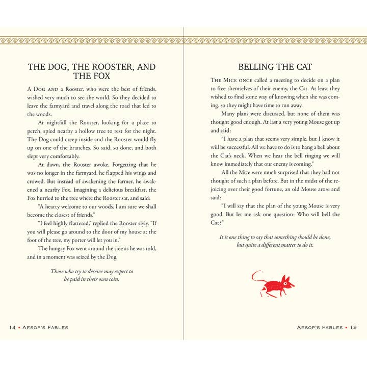 Peter Pauper Press - Wholesale Classics - Aesop's Fables4