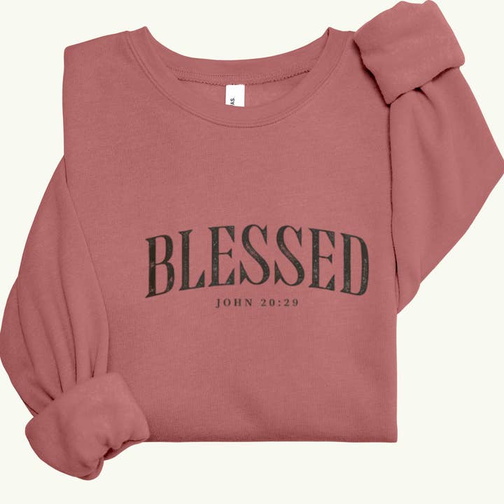 Blessed Bible Verse Sweater for wholesale by Sam & Seb Co.