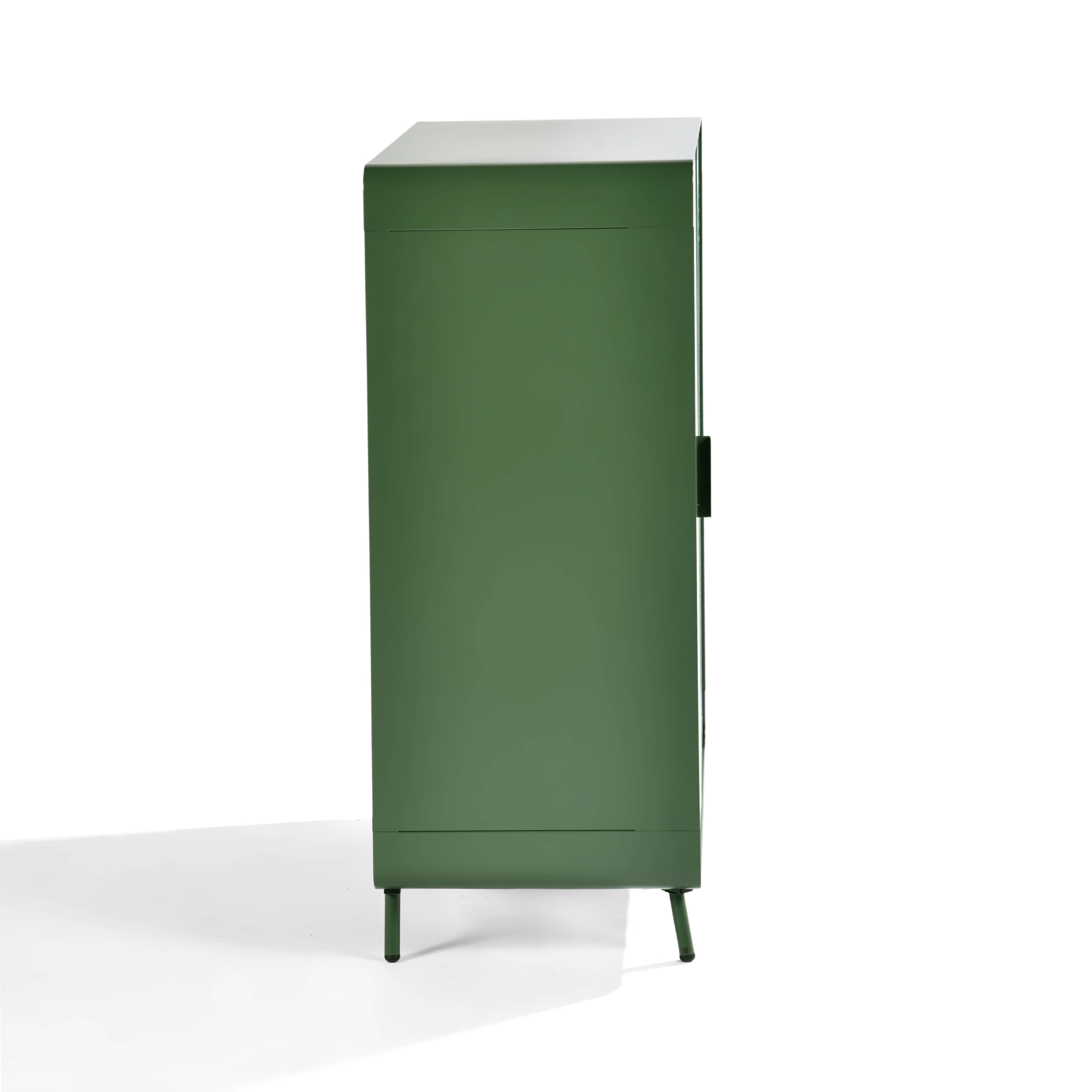 HOMYCASA DESIGN INC - Wholesale Cabinet - Industrial 2-Door Steel Storage Cabinet - 31.5" Wide32