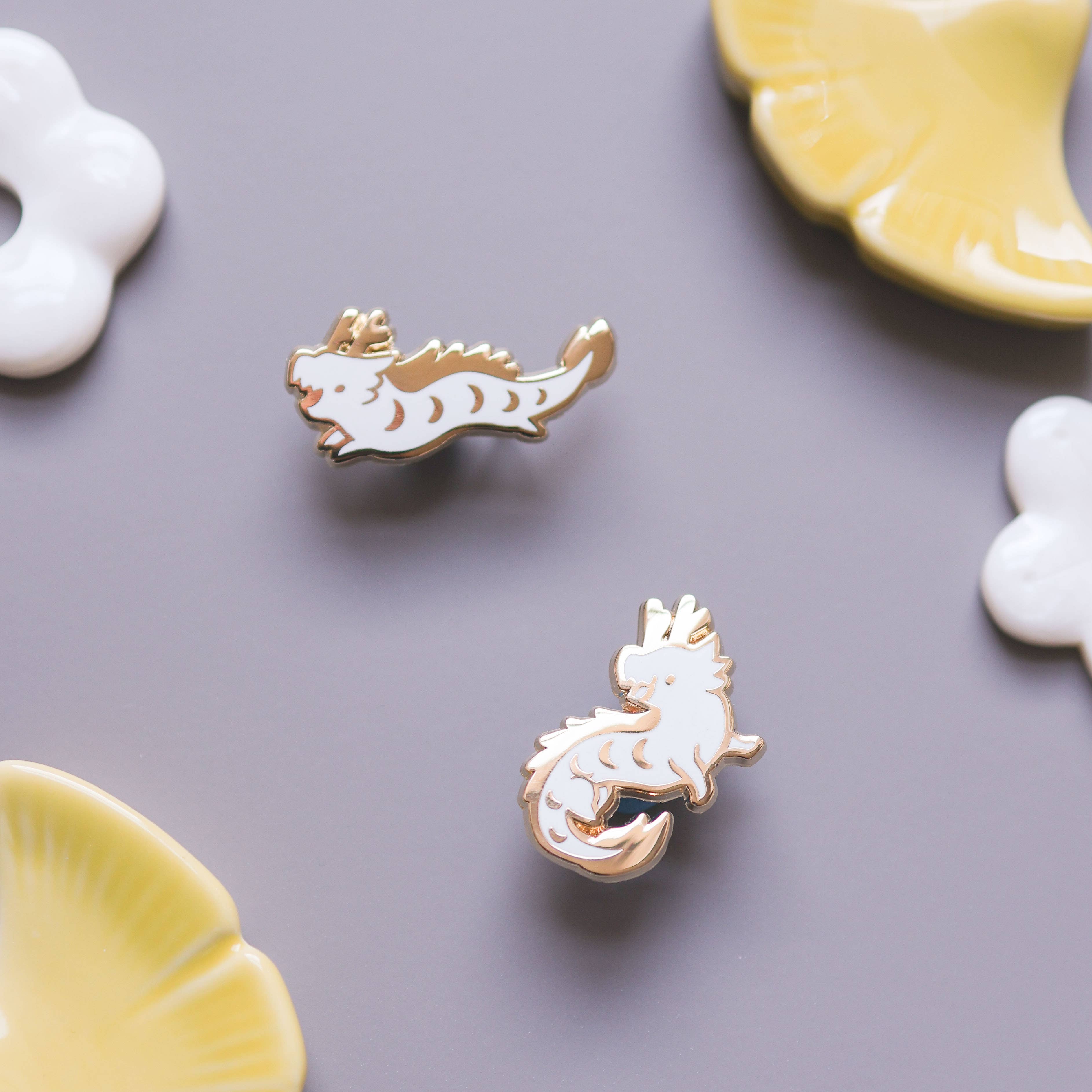 Thousand Skies - Wholesale Lapel Pin/Button - Enamel Pin - Happy Dragons Pin Set3