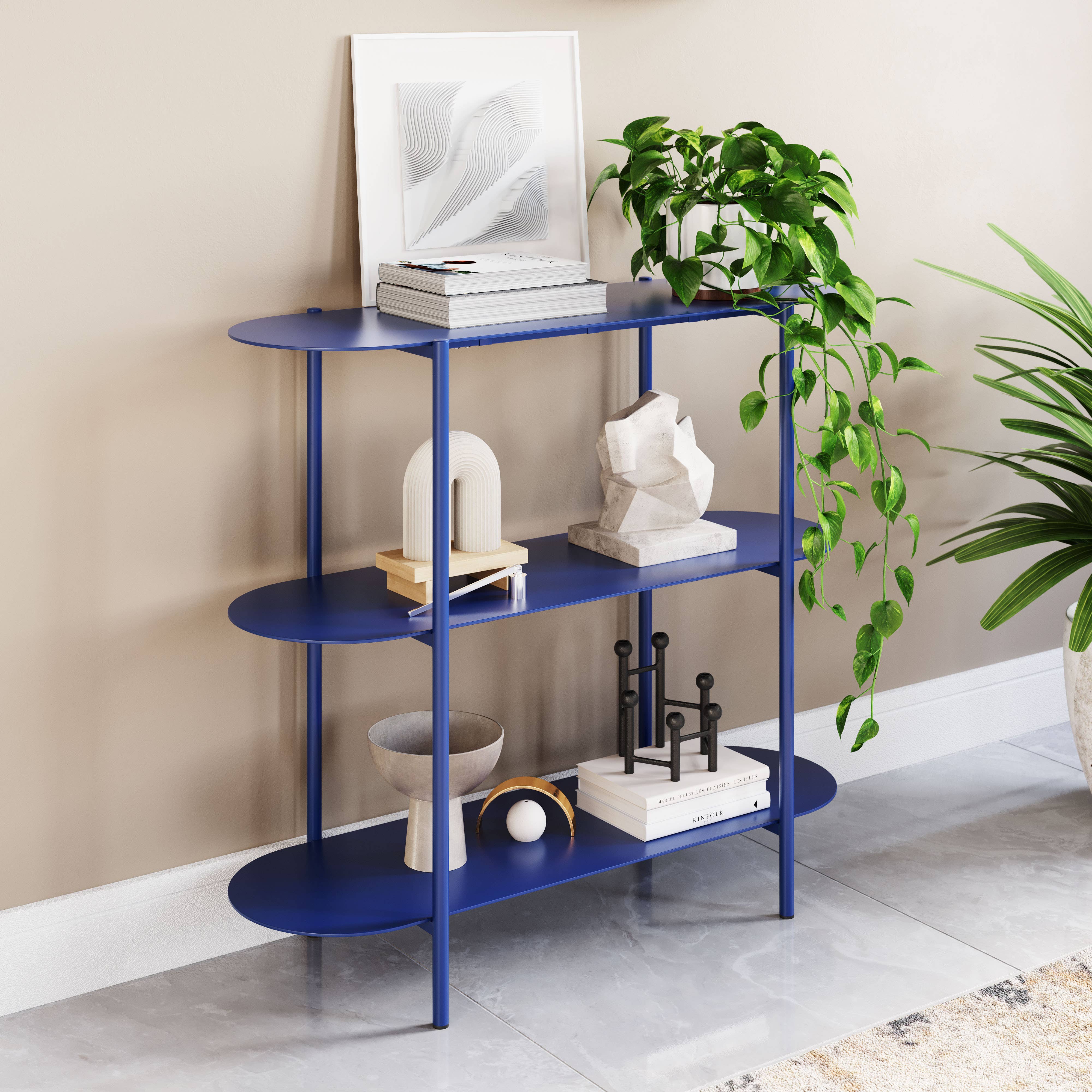 Zuo Modern - Wholesale Console Table - Tre Console Table Blue2