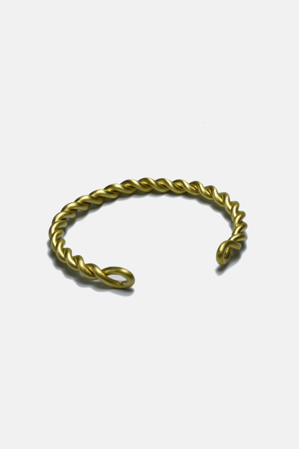 Curated Basics - Wholesale Cuff Bracelet - Twisted Brass Cuff1
