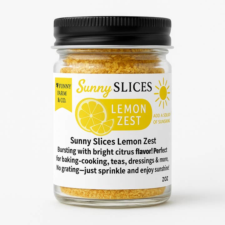 Fatias de Sol: Tempero de Raspas de Limão por atacado de F.F.& CO. Luxury Magic Tallow