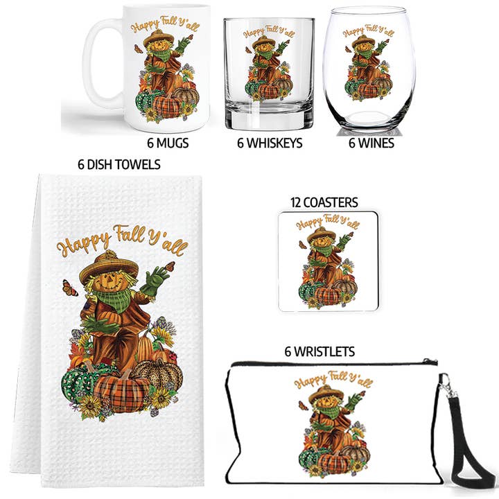 PREPACK HAPPY FALL VOGELVERSCHRIKKER voor wholesale door 1 Brilliant Gift