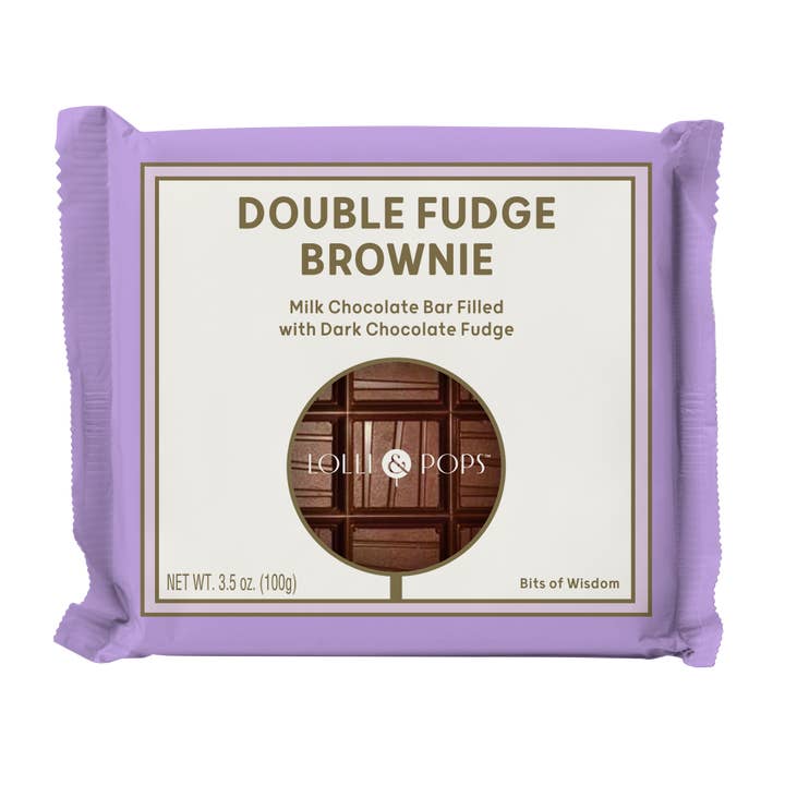 Double Fudge Brownie for wholesale by Lolli and Pops