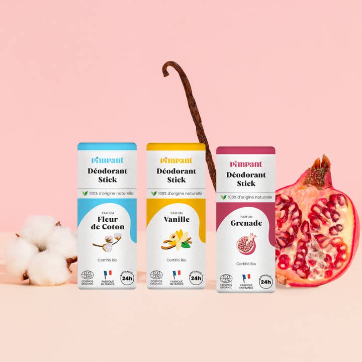 PIMPANT - Wholesale Deodorant - Unisex - Solid Pomegranate Deodorant