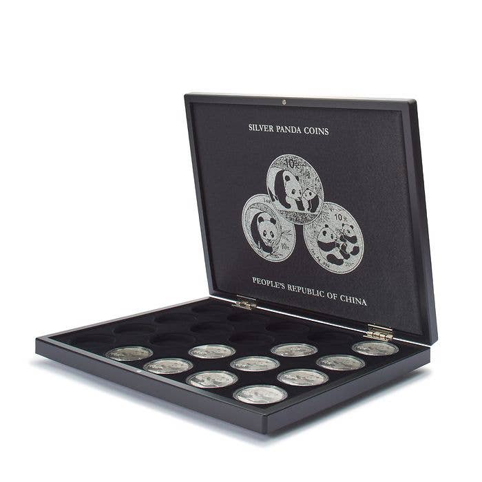 VOLTERRA Presentation Case for 20 PANDA 1 oz. silver coins for wholesale by Lighthouse