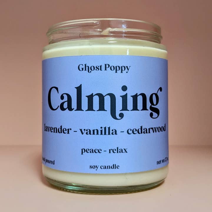 Vela calmante para venta al por mayor de Ghost Poppy