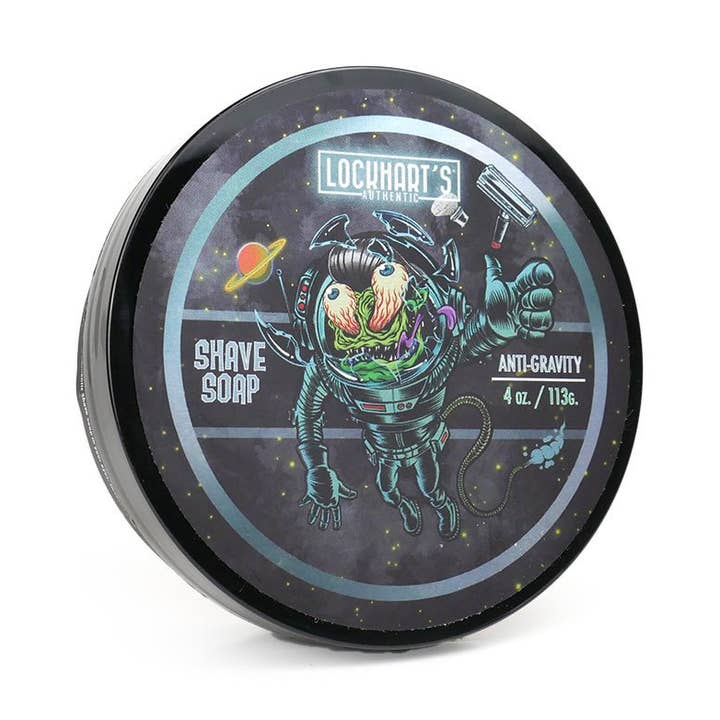 Lockhart's Anti-Gravity Shave Soap for wholesale by Lockhart's Authentic Grooming Company, LLC