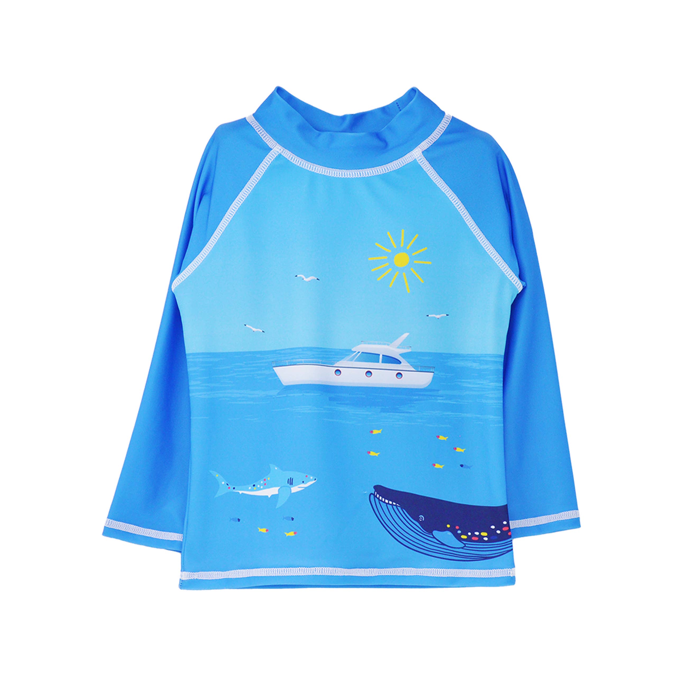 Flap Happy - Wholesale Rashguard - Kids - Kids UPF50+ Graphic Rash Guard Swim Top for Boys4