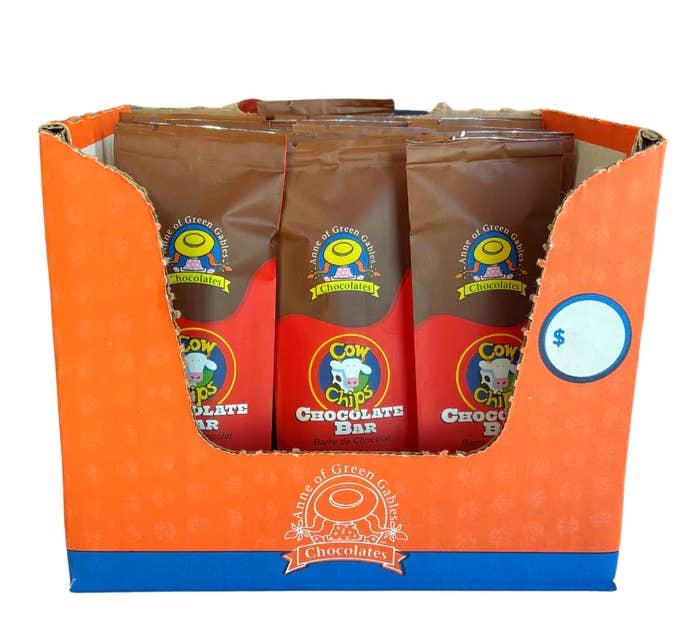 Anne of Green Gables Chocolates - Wholesale Chocolate Bar - COW Chip Chocolate Bar1