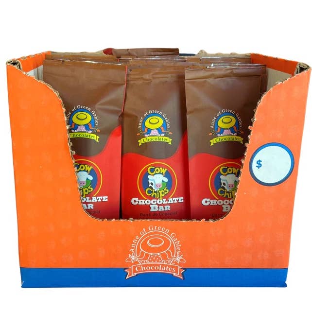 Anne of Green Gables Chocolates - Wholesale Chocolate Bar - COW Chip Chocolate Bar1
