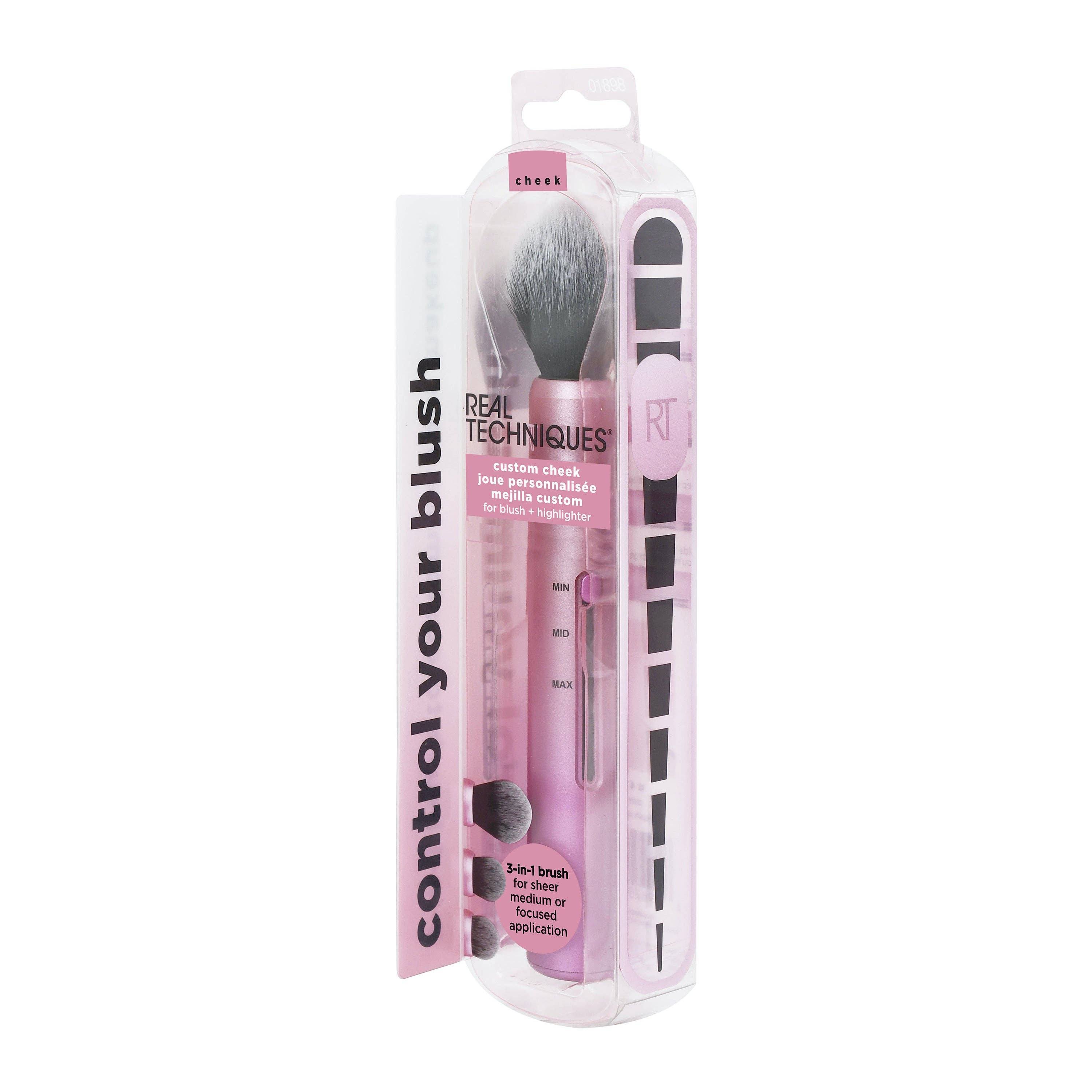 Beauty Goddess - Wholesale Cheek/Face Makeup Brush - Real Techniques Slide Blush Brush1