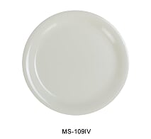 Yanco - Wholesale Dinner Plate - 9" NARROW RIM ROUND PLATE IVORY1