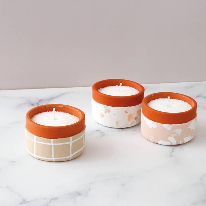 Graine Créative - Wholesale DIY Craft Kit - FIMO HOME DECO SET 3 CANDLE HOLDERS 200 x 100 x 100 mm7