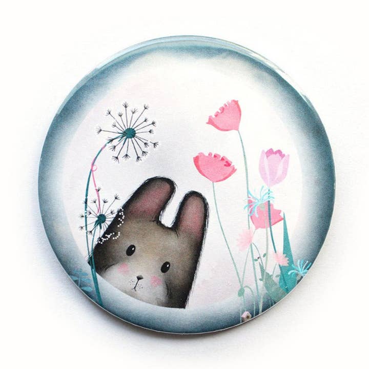 Espejo de bolsillo Ili Pika para venta al por mayor de Miss Ella