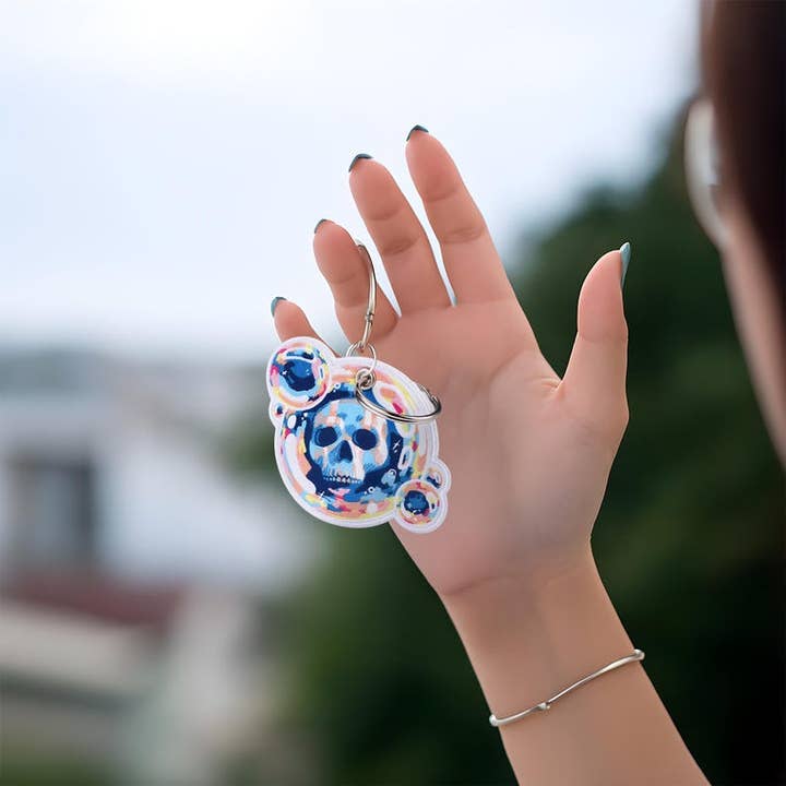 Personalized Woven Keychains, Sports & Travel Gear Merch for wholesale by GSJJ