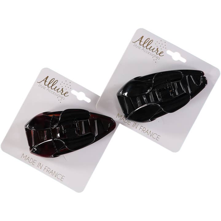 Allure Scoop Jaw Clip - 3 Pack for wholesale by Allure Style Accessories