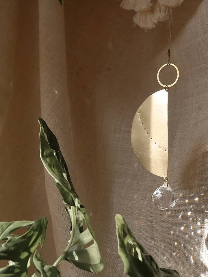 Mini semi circle lightcatcher for wholesale by Peppy Sun