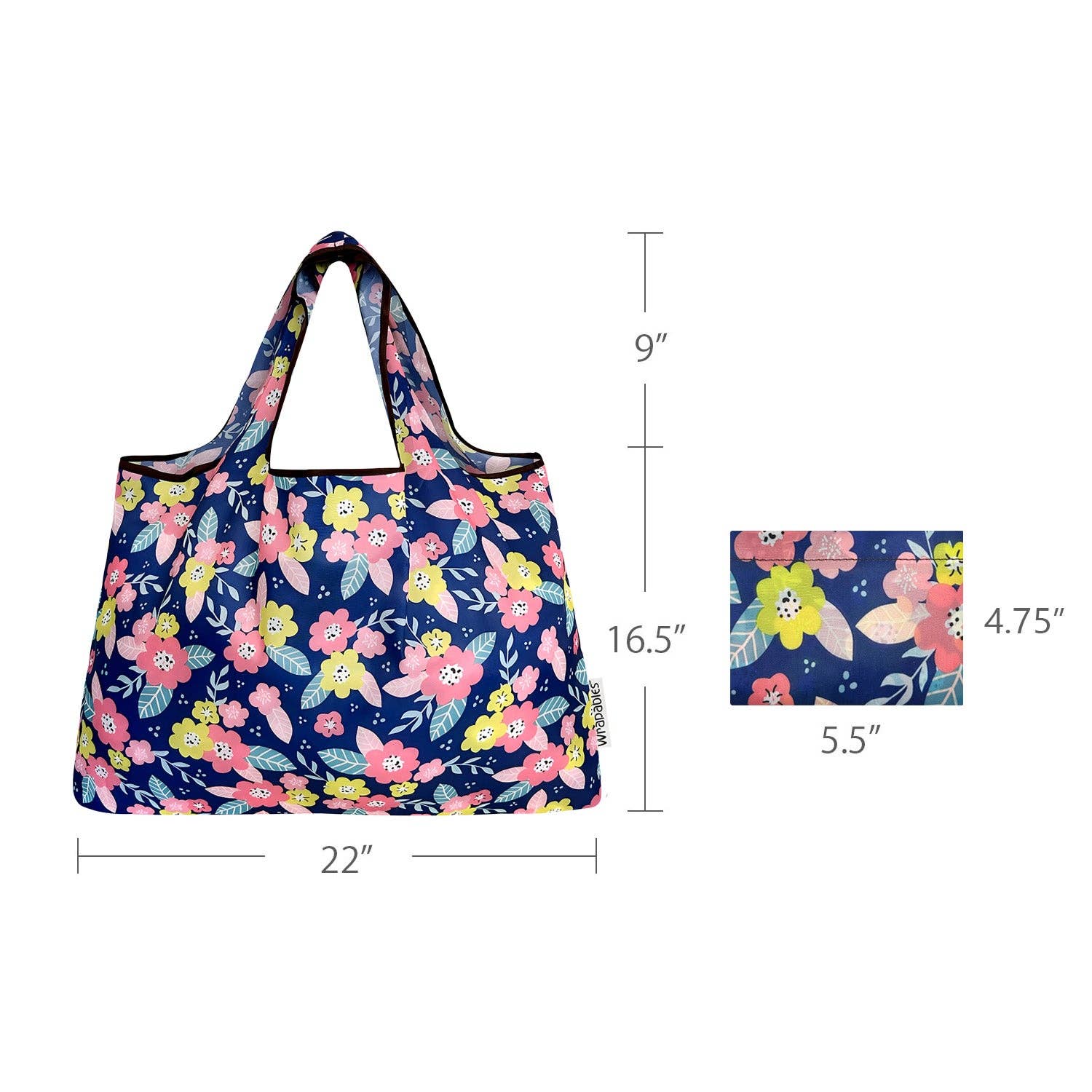 Wrapables.com - Wholesale Grocery/Shopping Bag - Wrapables Large Foldable Tote Nylon Reusable Grocery Bags109