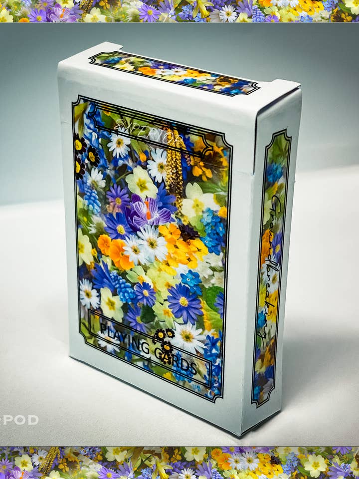 GROUNDBREAKING Playing Cards, Spring Card Deck, Floral Cards for wholesale by Superior Print on Demand