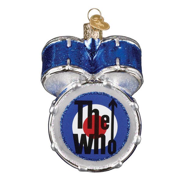Old World Christmas - Wholesale Ornament - The Who Drum Set Ornament2