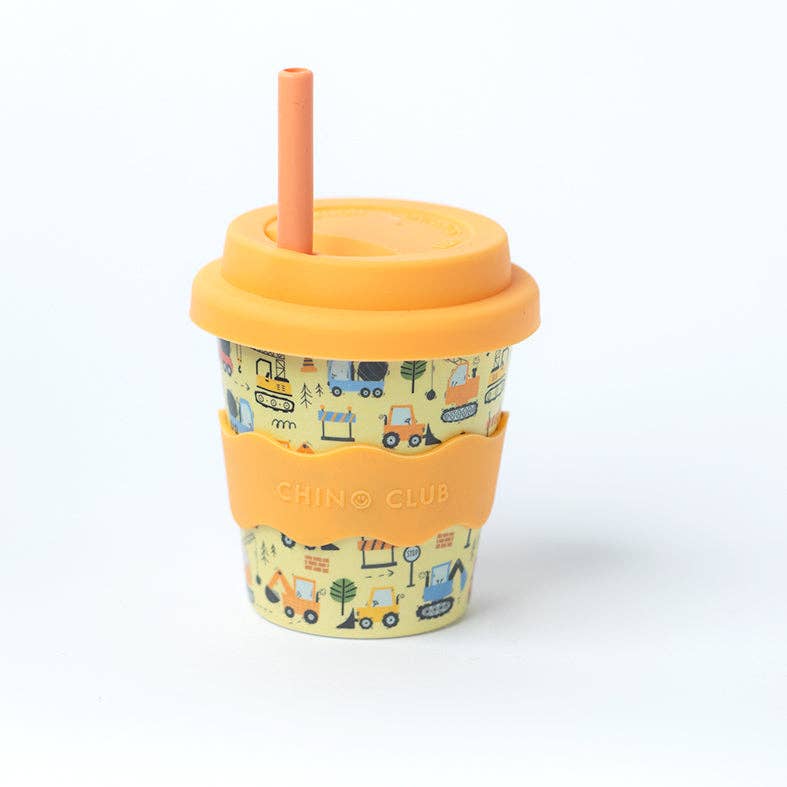 Chino Club - Wholesale Drinking Glass/Cup - Kids & Baby - Digger Babychino Cup 4oz3