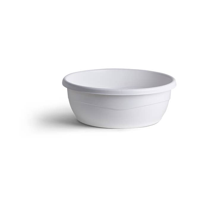 A&M Judaica And Gifts - Wholesale Decorative plate/dish/bowl - Plastic Washing Bowl White (Case Quantity 60Pc)0