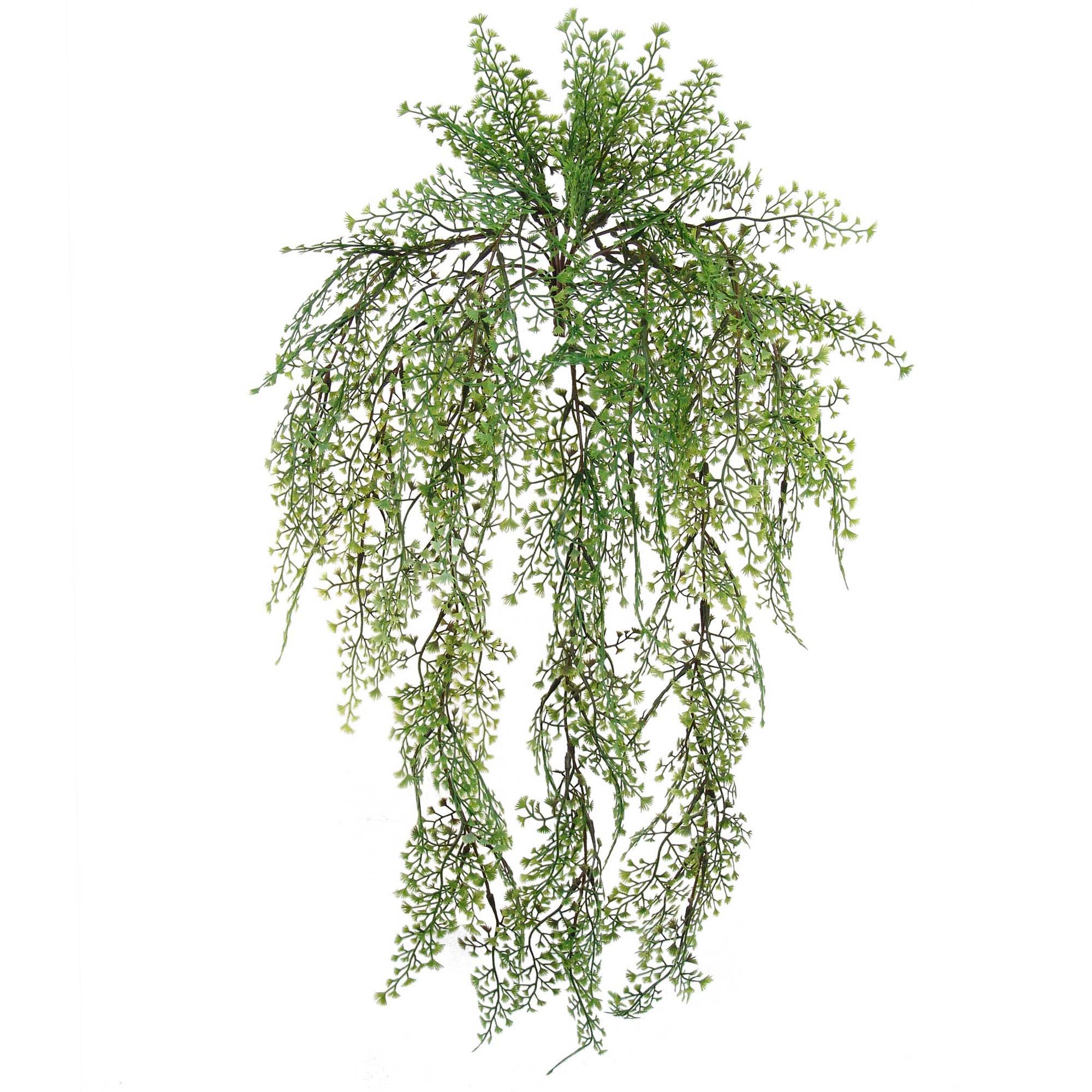 Larksilk - Wholesale Artificial Plant - 24" Maidenhair Vine Hair Hanging Bush Faux0