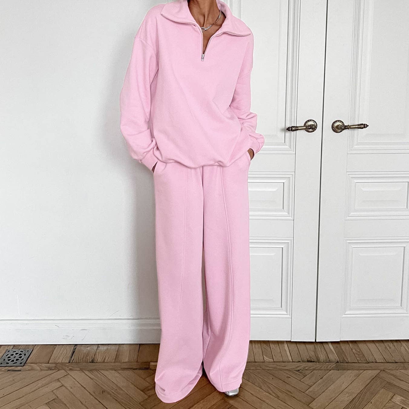 Marayn – wholesale Lounge set – Women's – European Autumn HighWaist Sweatshirt  Pants Set24