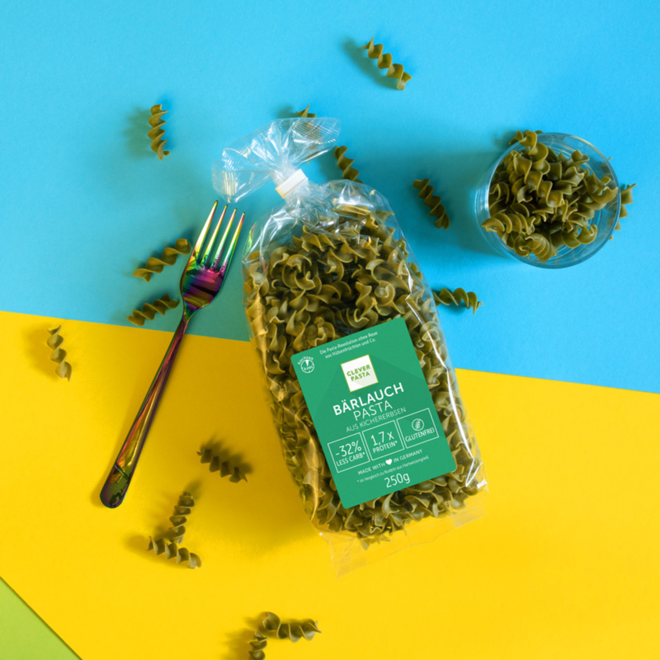 Clever Pasta - Wholesale Pasta - Wild garlic pasta 250g3