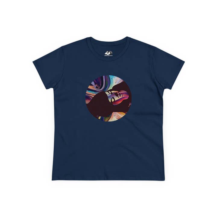 Running With Wolves - Wholesale Screen Printed T-Shirt - Women's - Day Dreamer - 100% Cotton Retro 70s Vintage Graphic Tee3