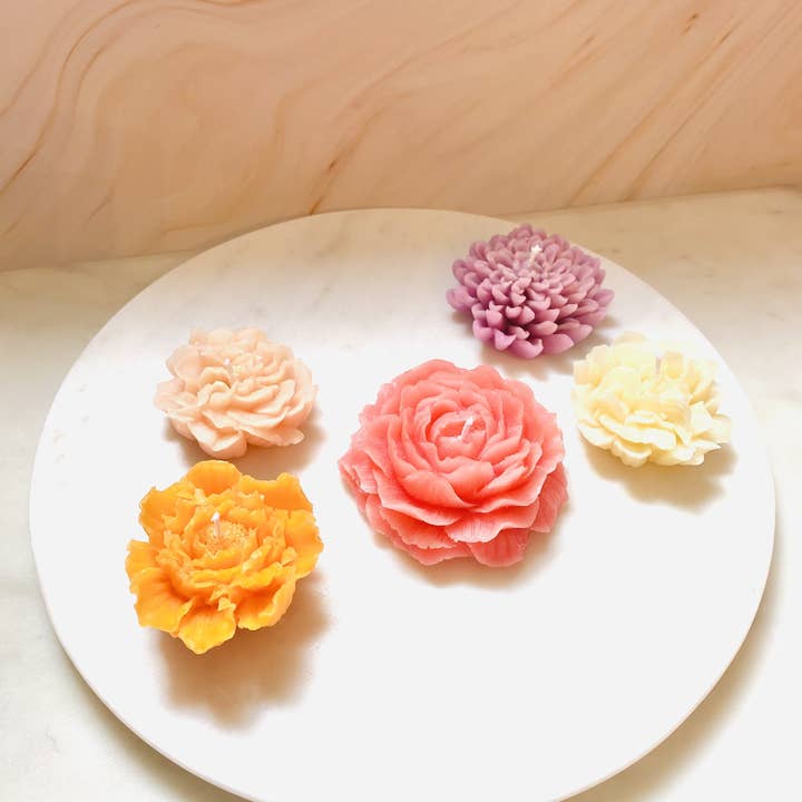 Maple + Love - Vente Bougies originales - Lot de 5 bougies en cire d'abeille0