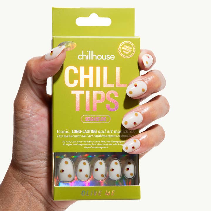 Chillhouse - Wholesale Press-On/Fake Nails - Chill Tips - Olive Me4