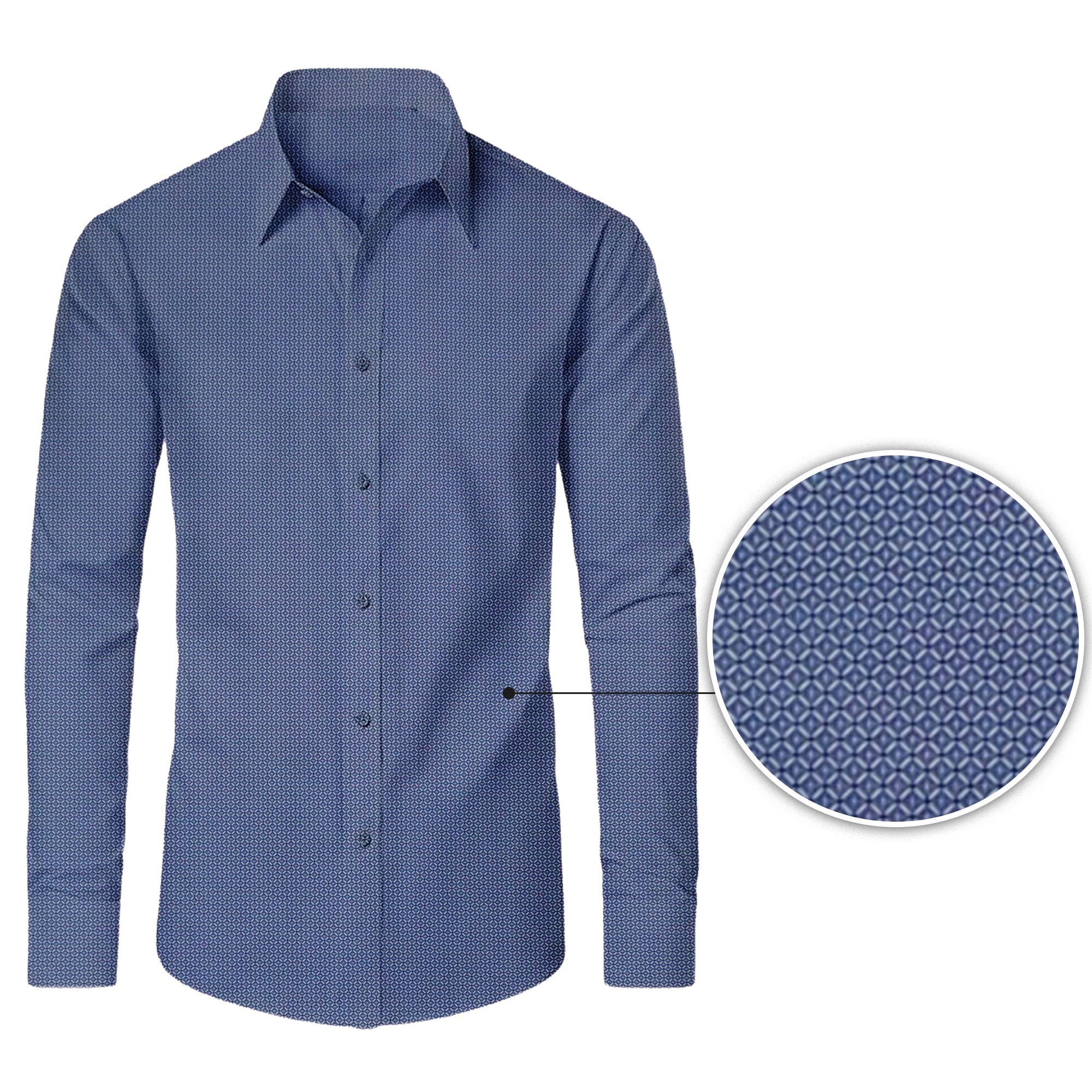 Galaxy By Harvic – Camisa de botões - Homem por atacado – Camisas de Homem de Manga Comprida com Estampado e Elasticidade para Desempenho13