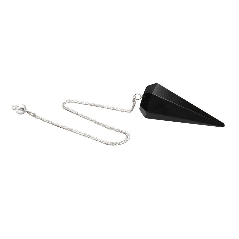 Vives de la Cortada S.L - Wholesale Spiritual Stone/Crystal - Faceted Tourmaline Pendulum (FAC55)1