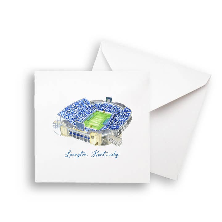 French Graffiti - Wholesale Tea Towel - Lexington, Kentucky Stadium5