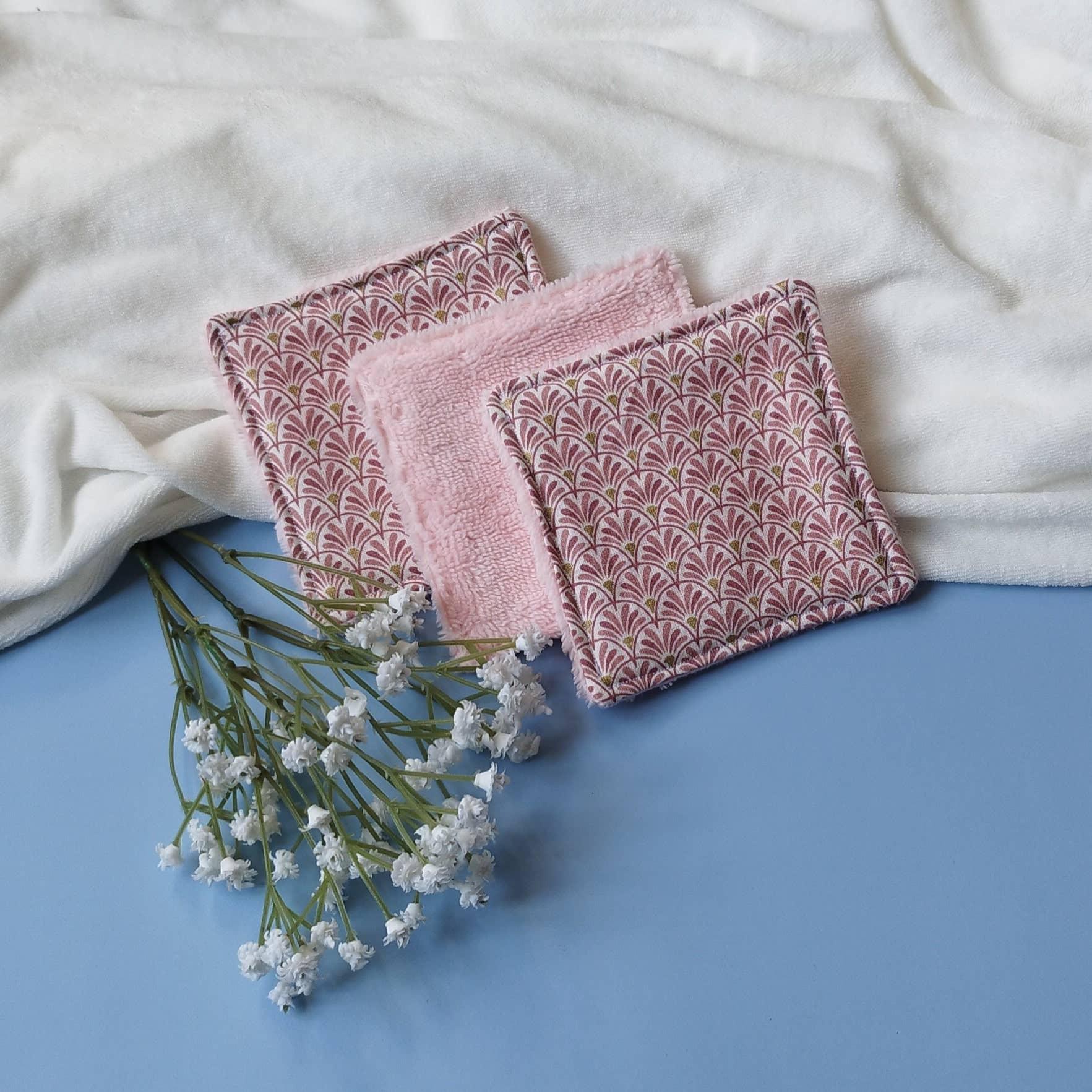 Maison Alice – Großhandel Make-up-Entferner – Waschbare, personalisierbare Make-up Entferner-Pads aus Stoff2