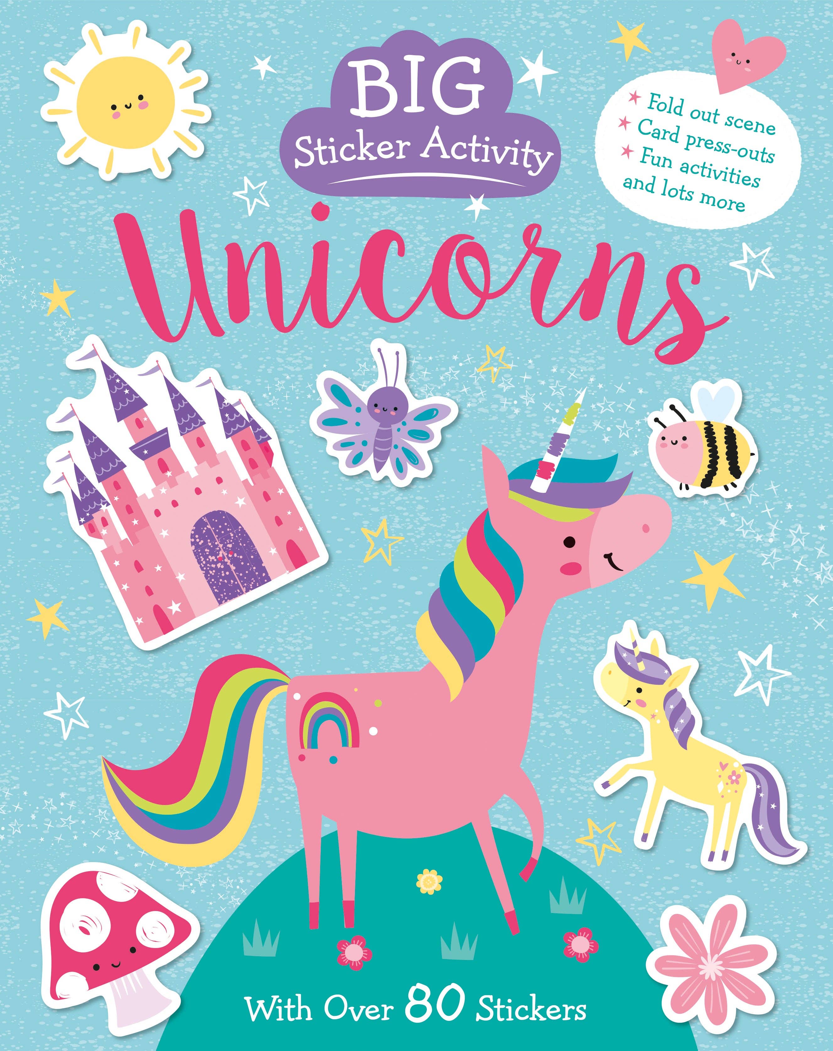 Robert Frederick Ltd - Wholesale Sticker - Kids & Baby - Big Sticker Activity Book – Unicorns0
