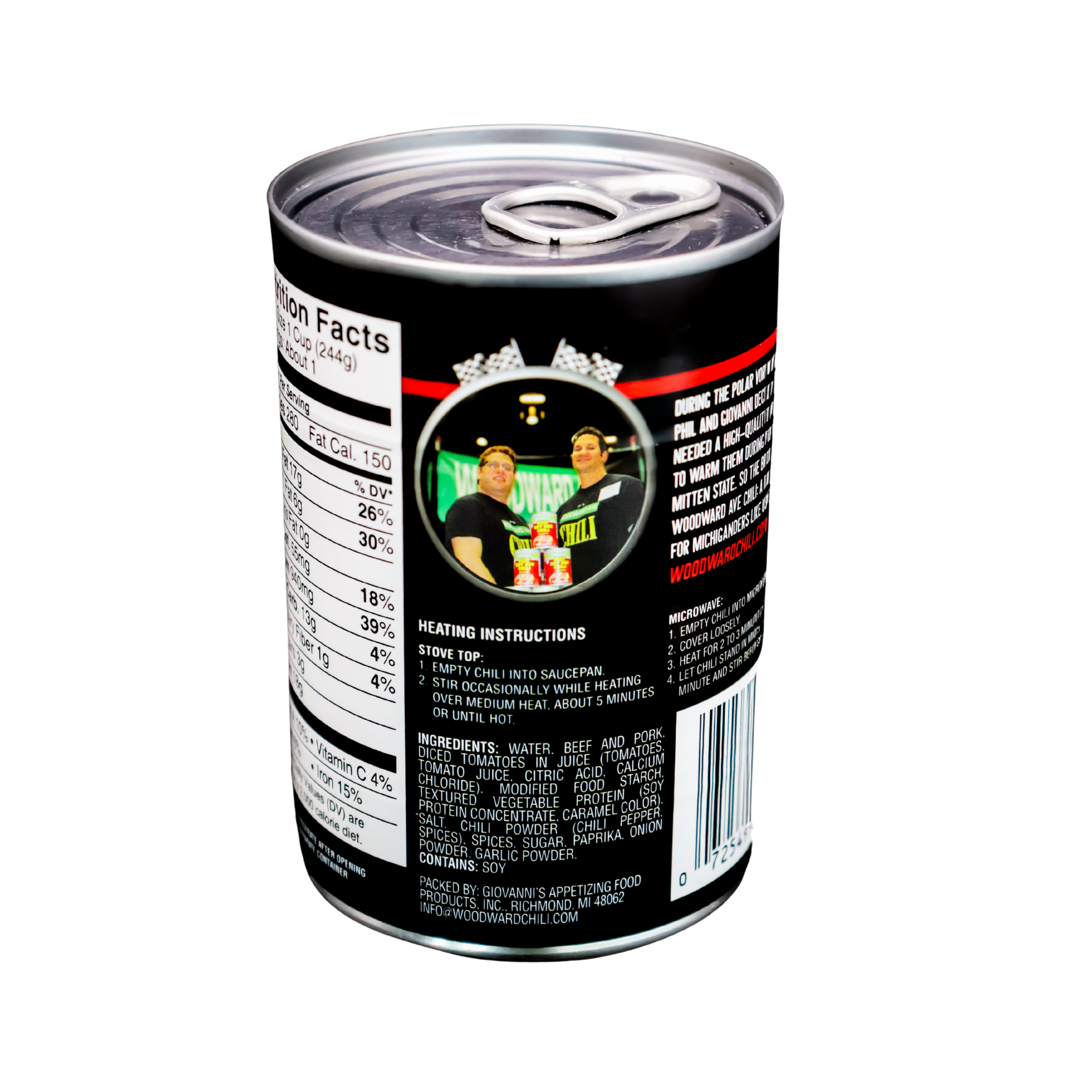 Giovanni's - Wholesale Hot Sauce - Woodward Ave Michigan Style Hot Dog Chili2