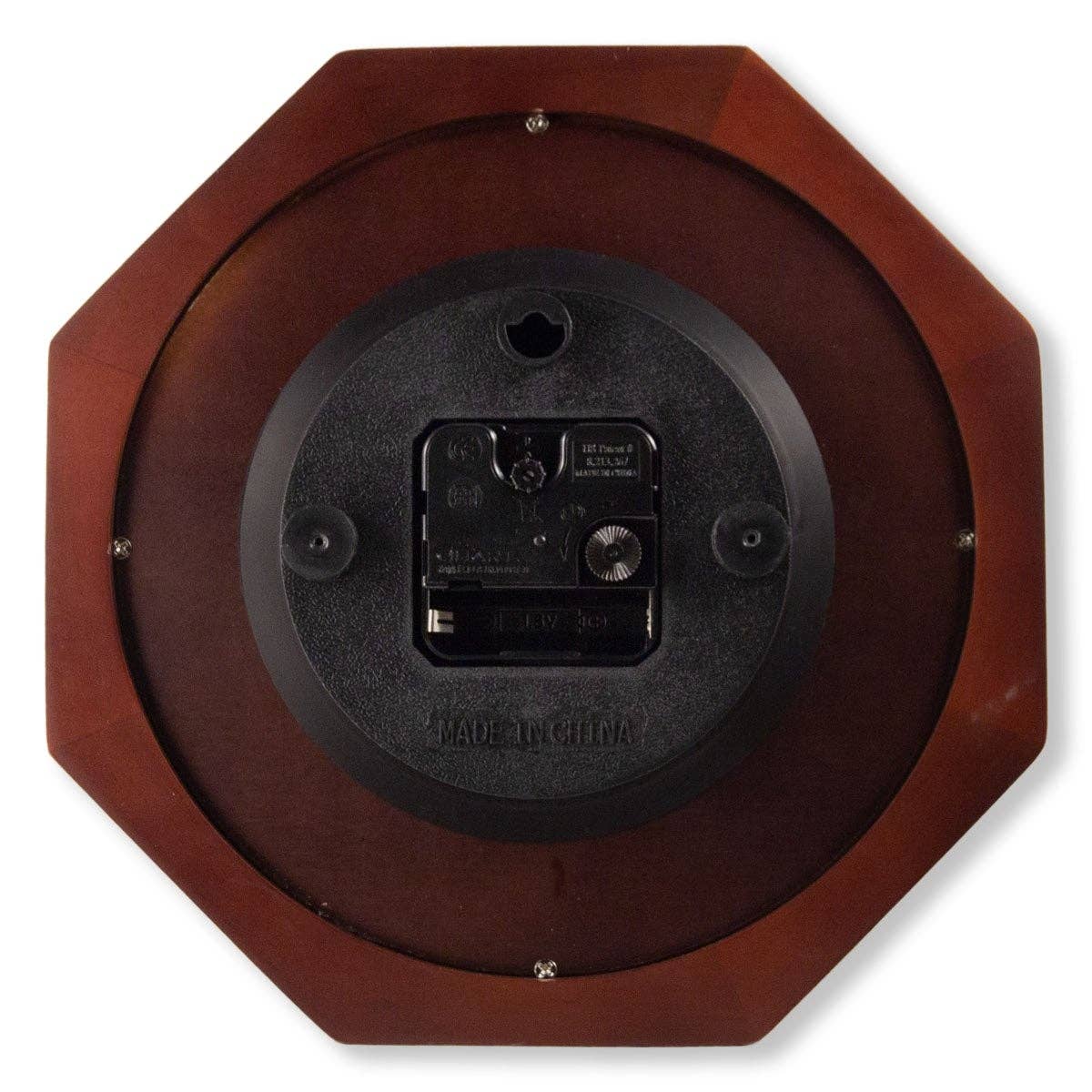 Dayclocks – wholesale Väggklocka – ”En dag i taget” dagklocka med 10" mahogny träram7