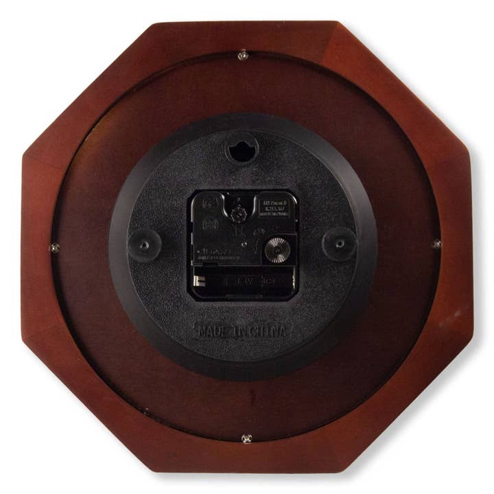 Dayclocks – wholesale Väggklocka – ”En dag i taget” dagklocka med 10" mahogny träram7